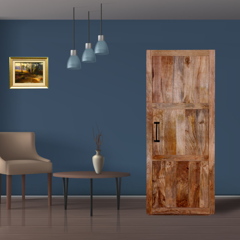 Elegant living room interior realistic vector mock