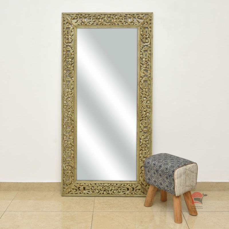 Wood Hand Carving Mirror Frames